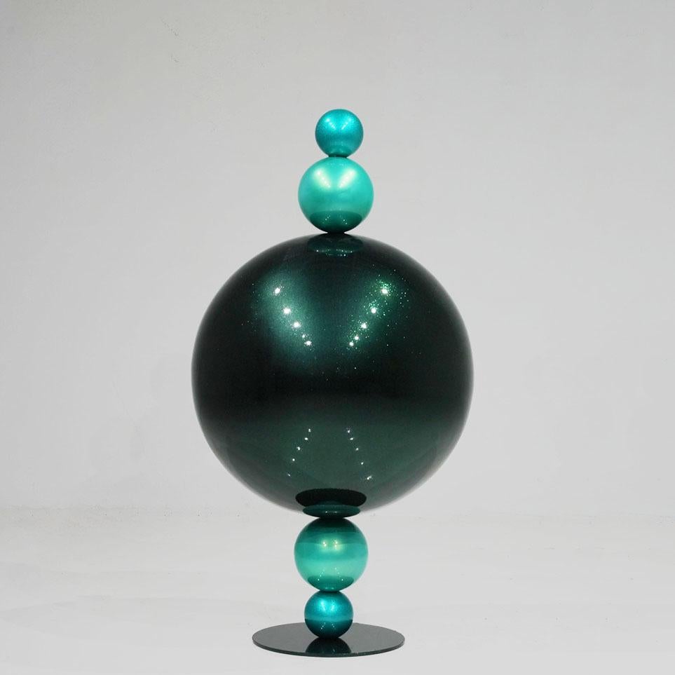 "Minted" Abstract Sculpture 47" x 23" x 23" in by Shawn Kolodny