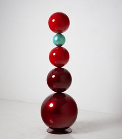 "Pulso de la Tierra" Escultura abstracta 56" x 18" x 18" in de Shawn Kolodny