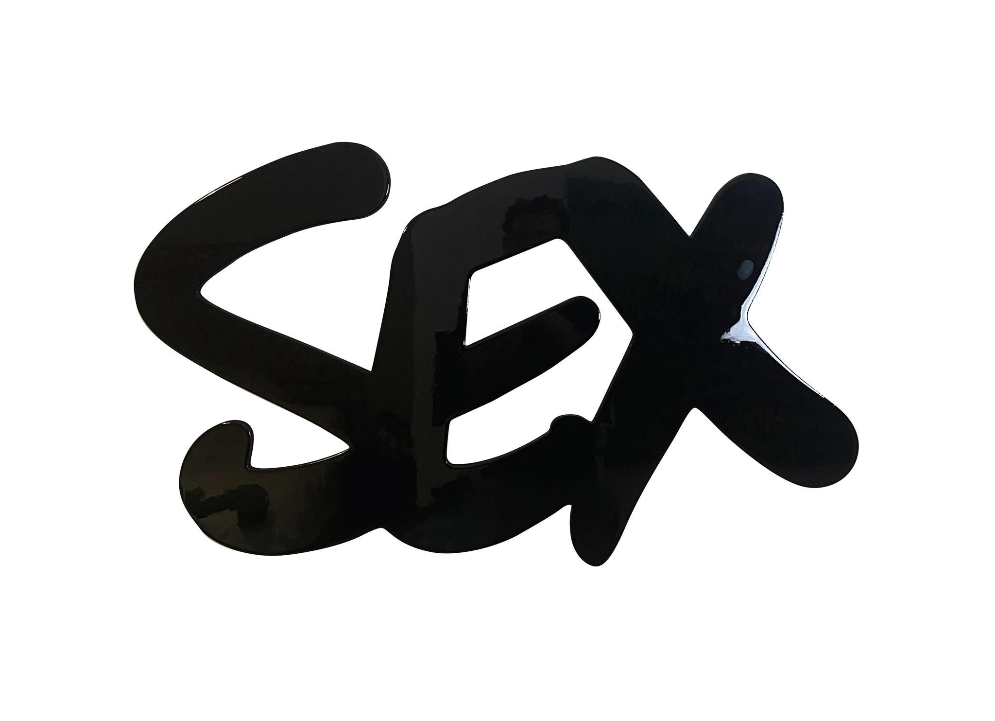 "Sex" Mixed media sculpture 24" x 24" x 1" inch by Shawn Kolodny