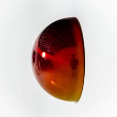 "SHADOWS DEEPEN SOFTLY" Sculpture murale abstraite 16 x 8 x 16 in par Shawn Kolodny