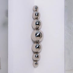 "SNAP PEA" Abstract Wall Sculpture 58" x 12" x 12" in by Shawn Kolodny