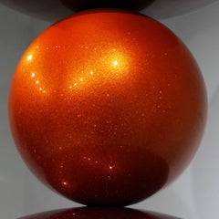 "Spheres of Solace" Abstrakte Skulptur 90" x 20" x 20" in von Shawn Kolodny