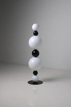 "Study in Monochrome (i)" Abstract Sculpture 46" x 10" x 10" in by Shawn Kolodny