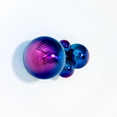 "TIME MURMURS SIDEWAYS" Abstract Wall Sculpture 15 x 32 x 14 in by Shawn Kolodny