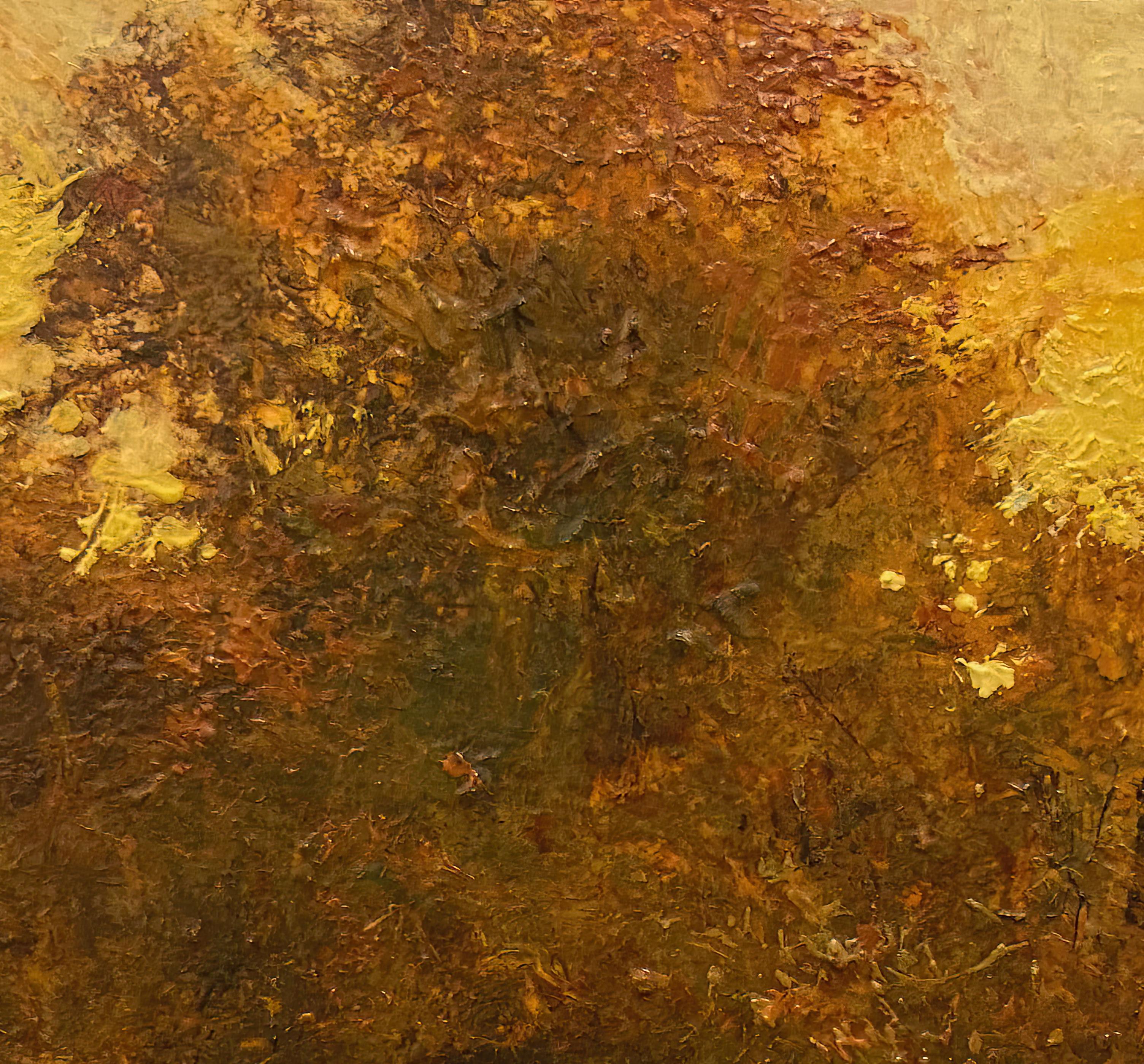 Marsh Light, pittura a olio originale - Painting di Shawn Krueger