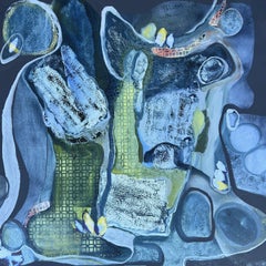 Der Traum des Stierkämpfers, Mixed Media auf Holzplatte