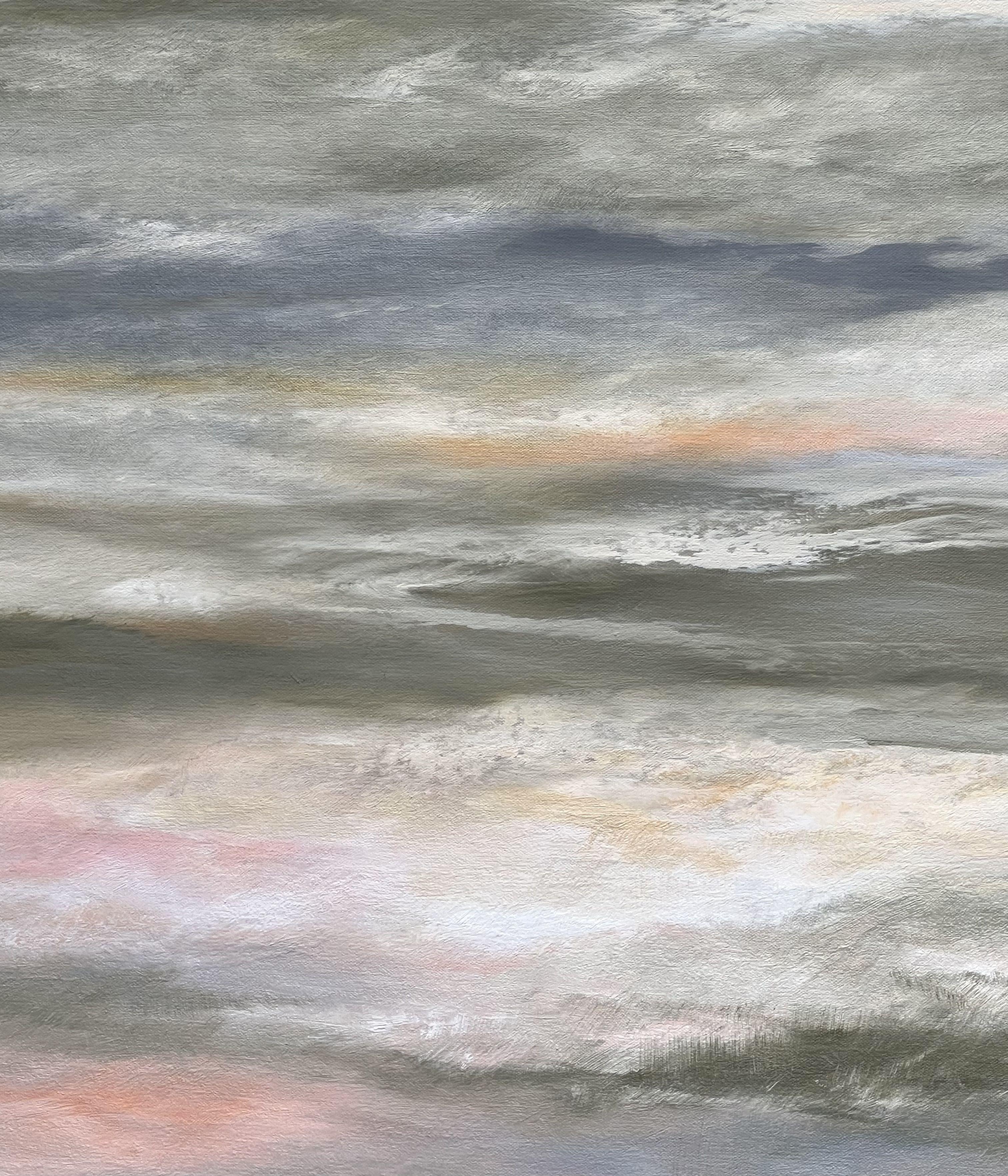 Celestial Skies, Painting, Oil on Canvas For Sale 1