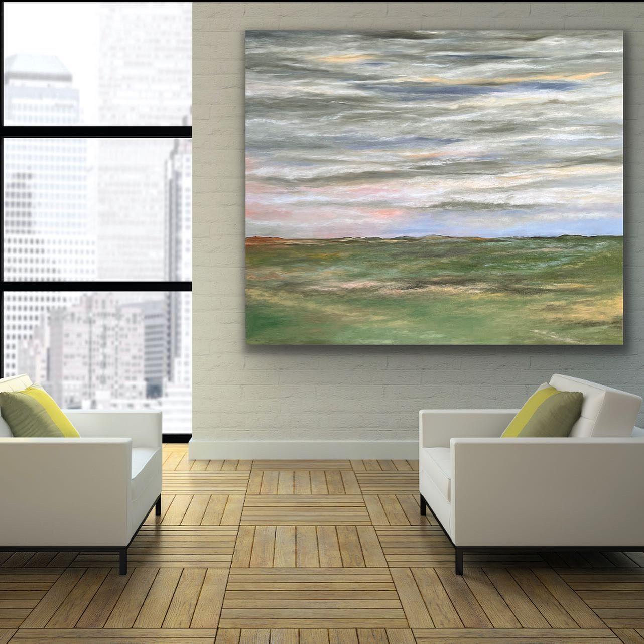 Celestial Skies, Painting, Oil on Canvas For Sale 3