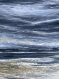 Orilla de medianoche, Pintura, Óleo sobre lienzo