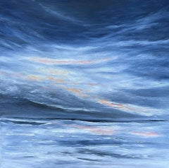WInter's Night, Painting, Oil on Canvas