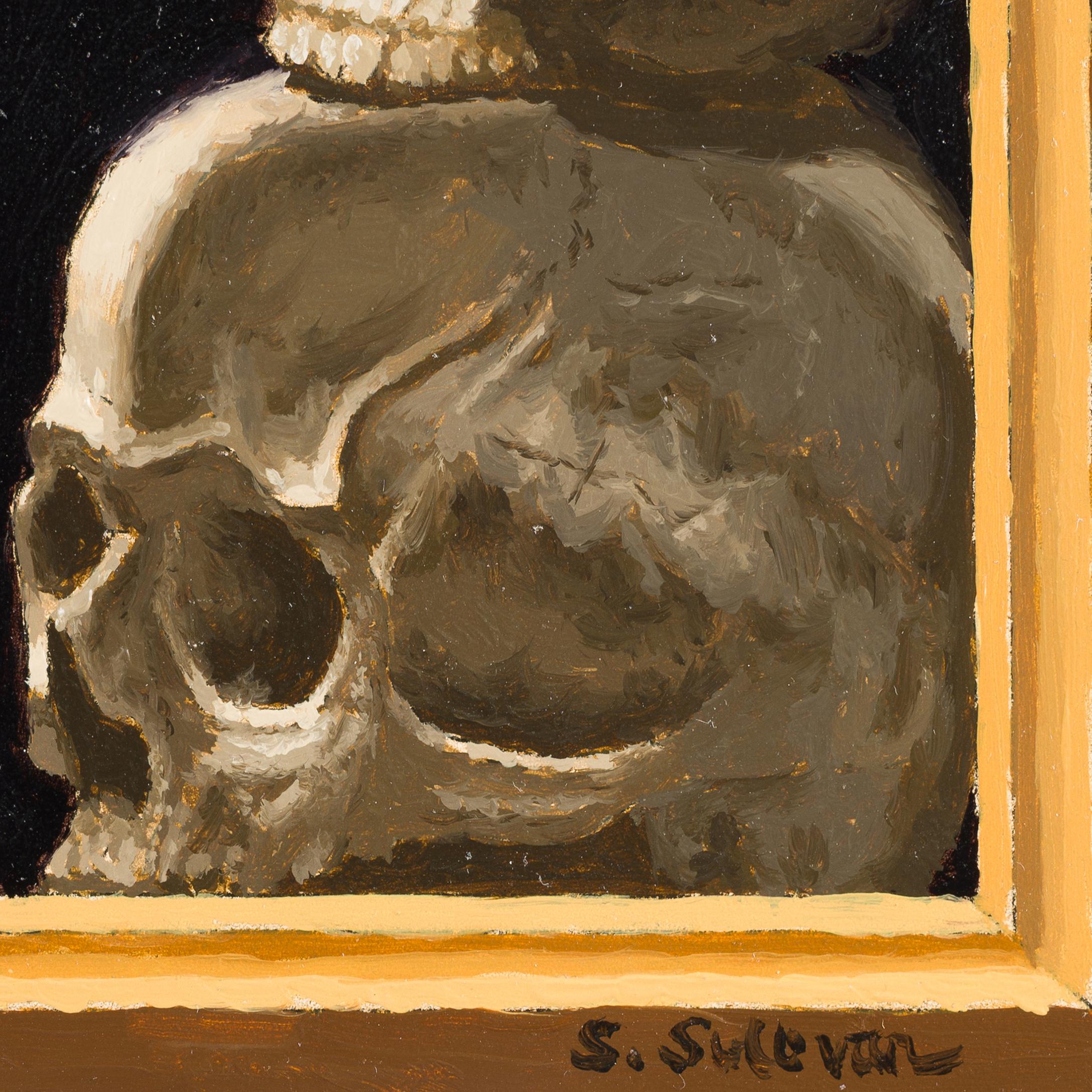 „Double Talk“ (2025) von Shawn Sullivan, Original Tier-Ölgemälde, Original im Angebot 4
