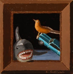 "Jump the Shark" Oil Painting