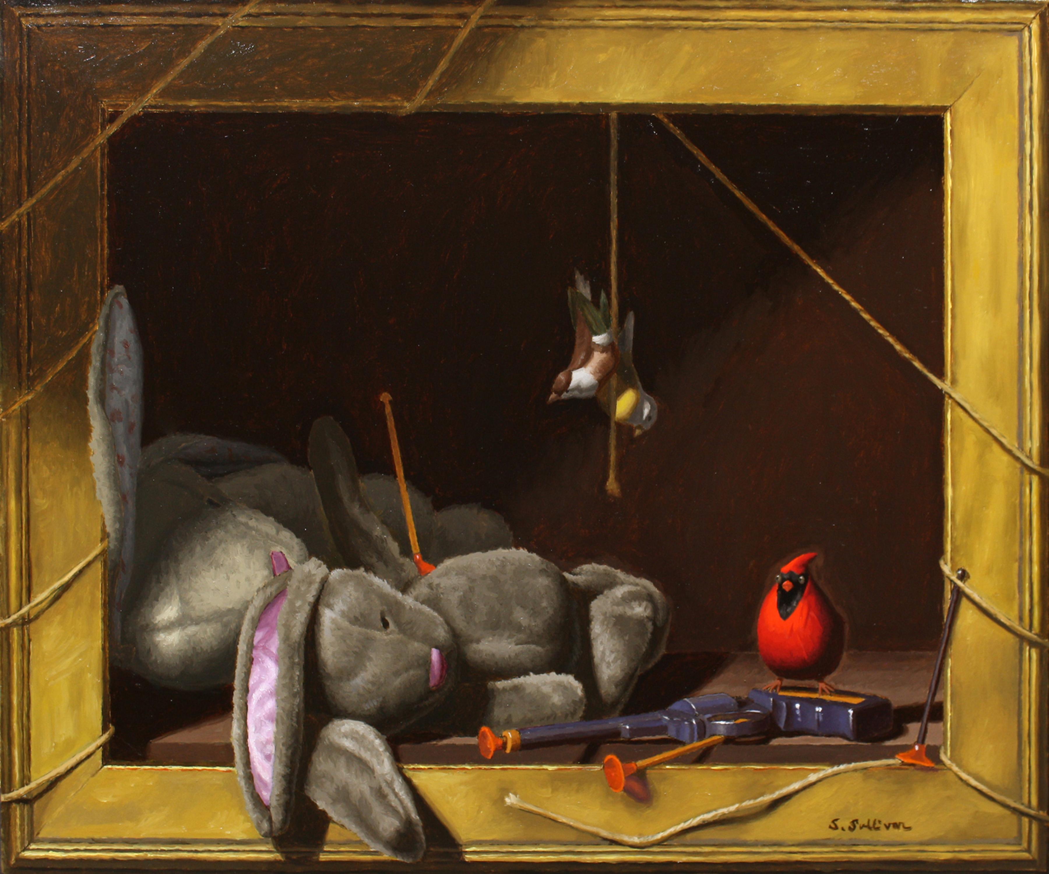 Still Life with Game - Painting by Shawn Sullivan