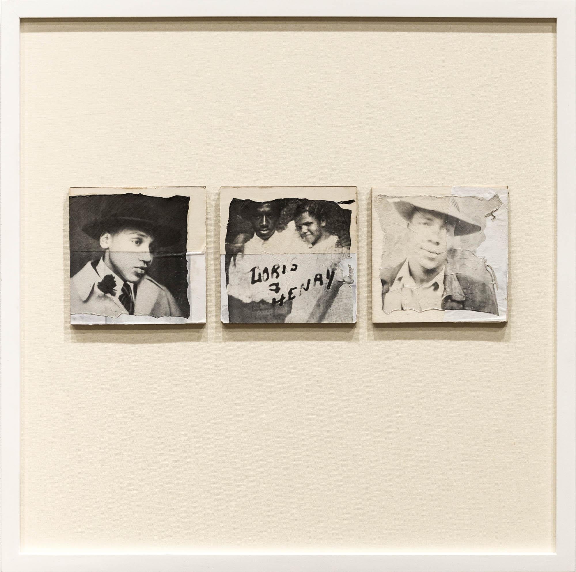 "Doris y Henry (y sus hermanos)" Polaroid levantada del archivo colectivo