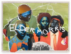 "Elder Morris" Gefundene Fotos und alte Bilder in handgefertigter Papiercollage