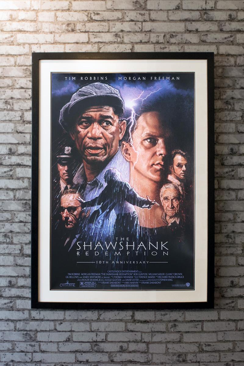 Fear can hold you prisoner. Hope can set you free. Nominated for 7 Oscars, The Shawshank Redemption is widely regarded as one of the best films ever made and this 10th anniversary re-release features superb Drew Struzan artwork. This is a rolled