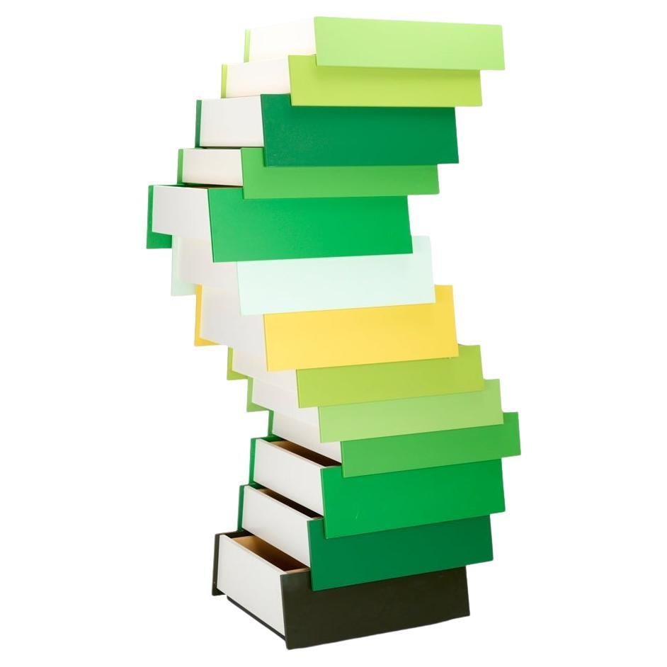 Shay Alkalay And Raw Edges, Stack-13 Drawers For Established 
Sons, 2008s For Sale