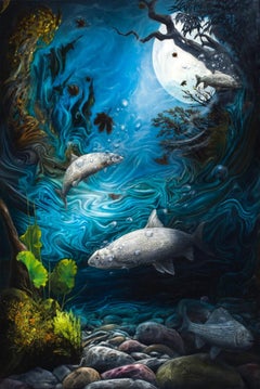"Night Stalker" Oil Painting