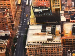 Ballonschirme über Manhattan