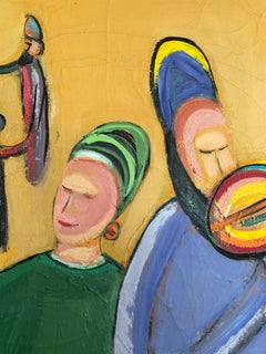 Fiddler and Dancers