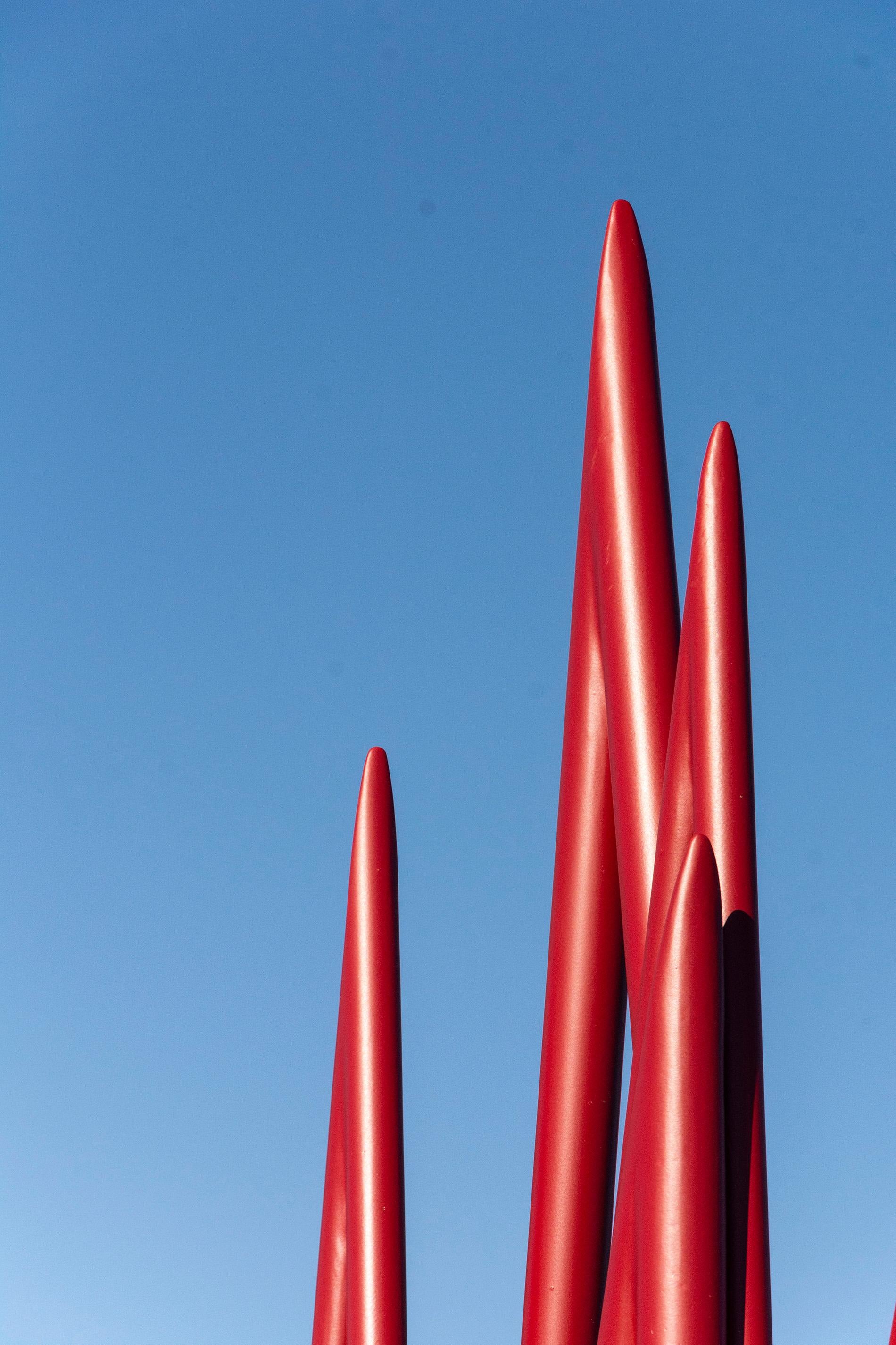 red spires