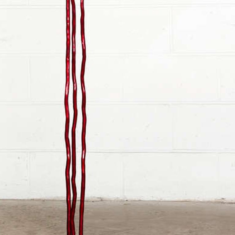 Triad – Red - Abstract Sculpture by Shayne Dark
