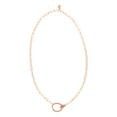 Shceffel, Schmuck Grumett Collection 18 Karat Rose Gold and Diamond Necklace