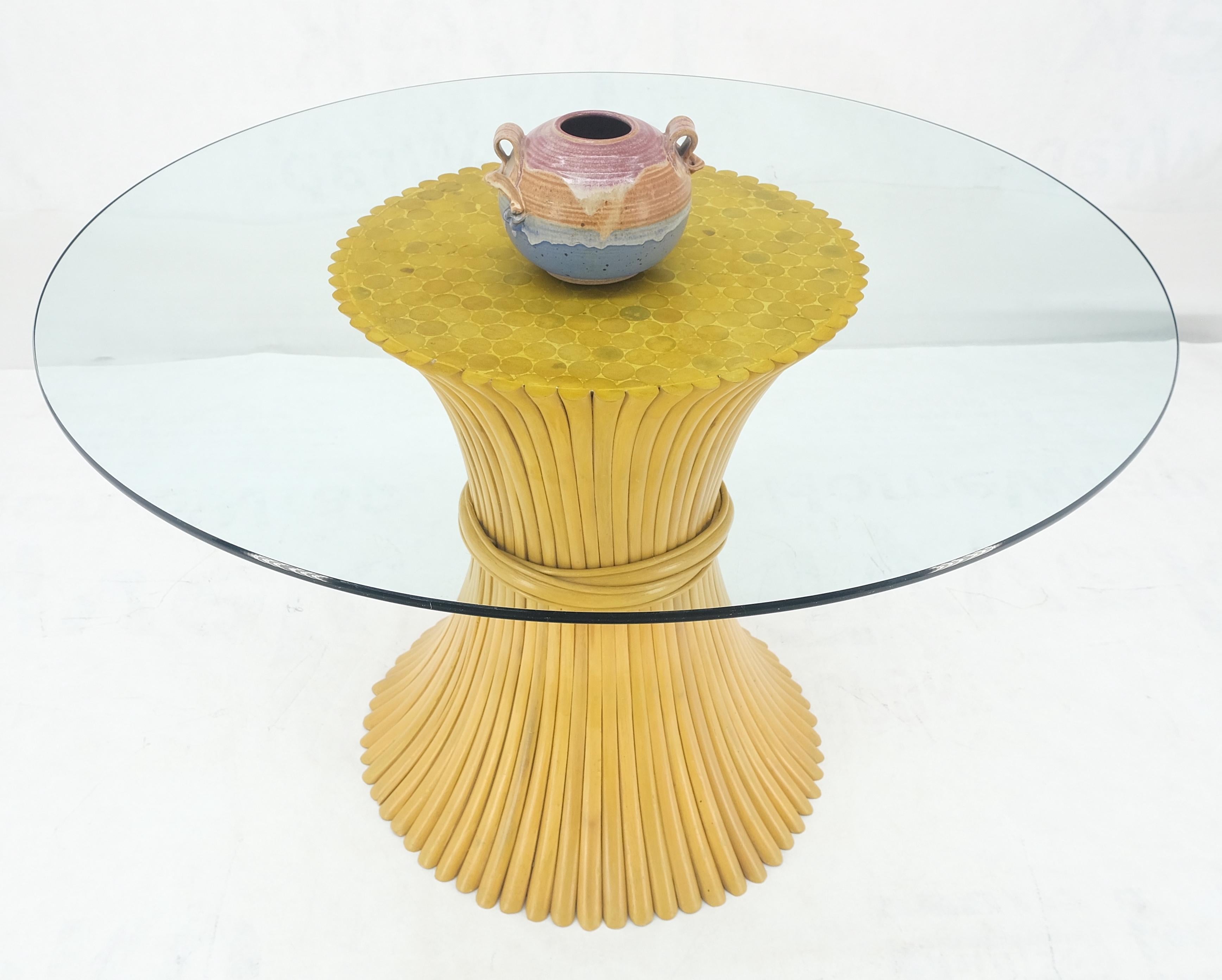 Sheaf of Bamboo Base Glass 48