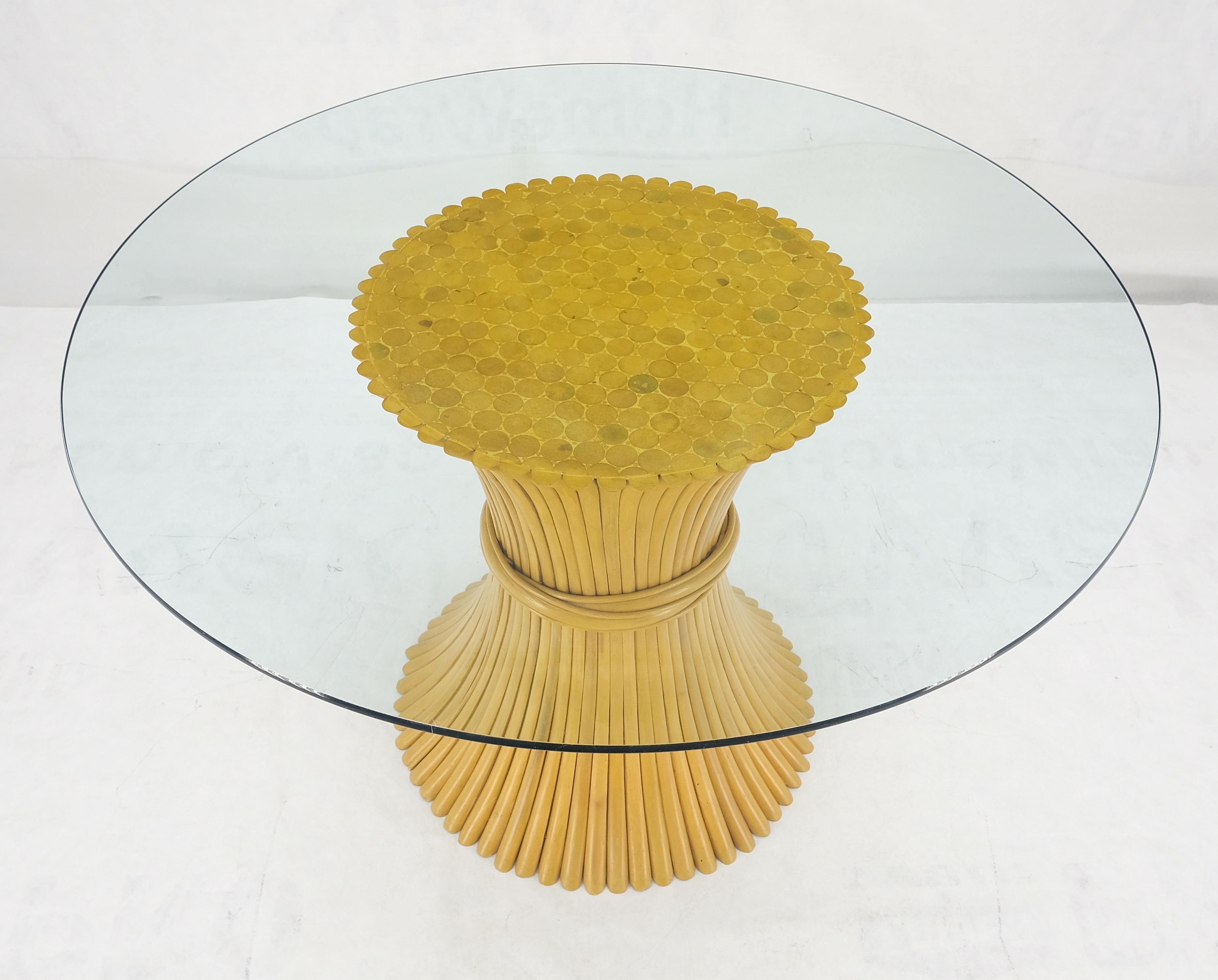 Lacquered Sheaf of Bamboo Base Glass 48