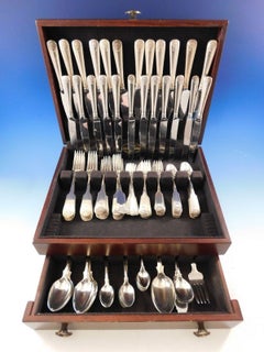 Sheaf of Wheat by Durgin Gorham Sterling Silver Flatware Set Service 125 Pieces