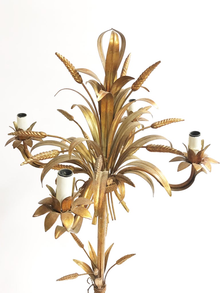 Sheaf of Wheat Floor Lamp, 1960s at 1stDibs