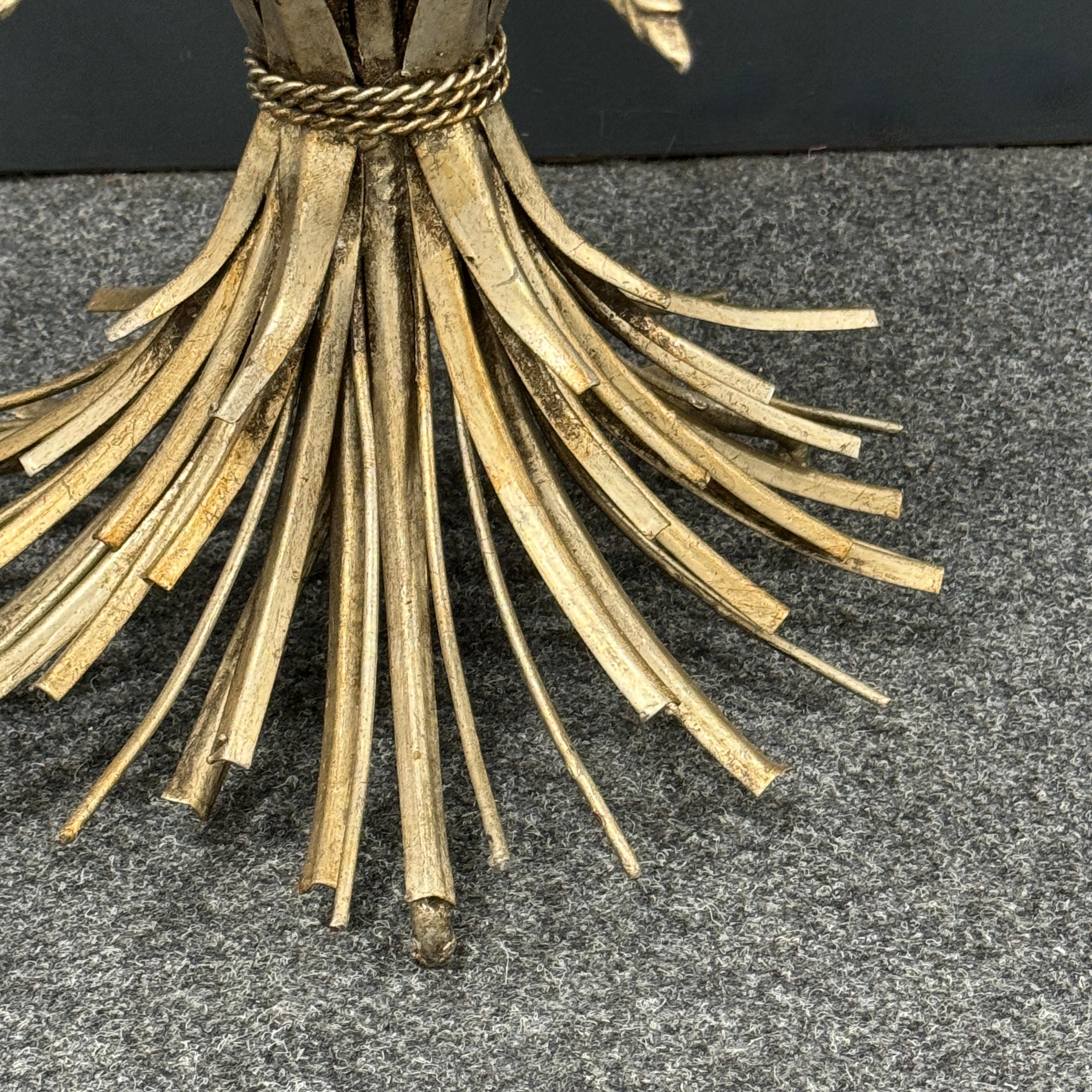 Sheaf of Wheat Hollywood Regency Coco Chanel Table Base by Koegl, 1960s, Germany 4