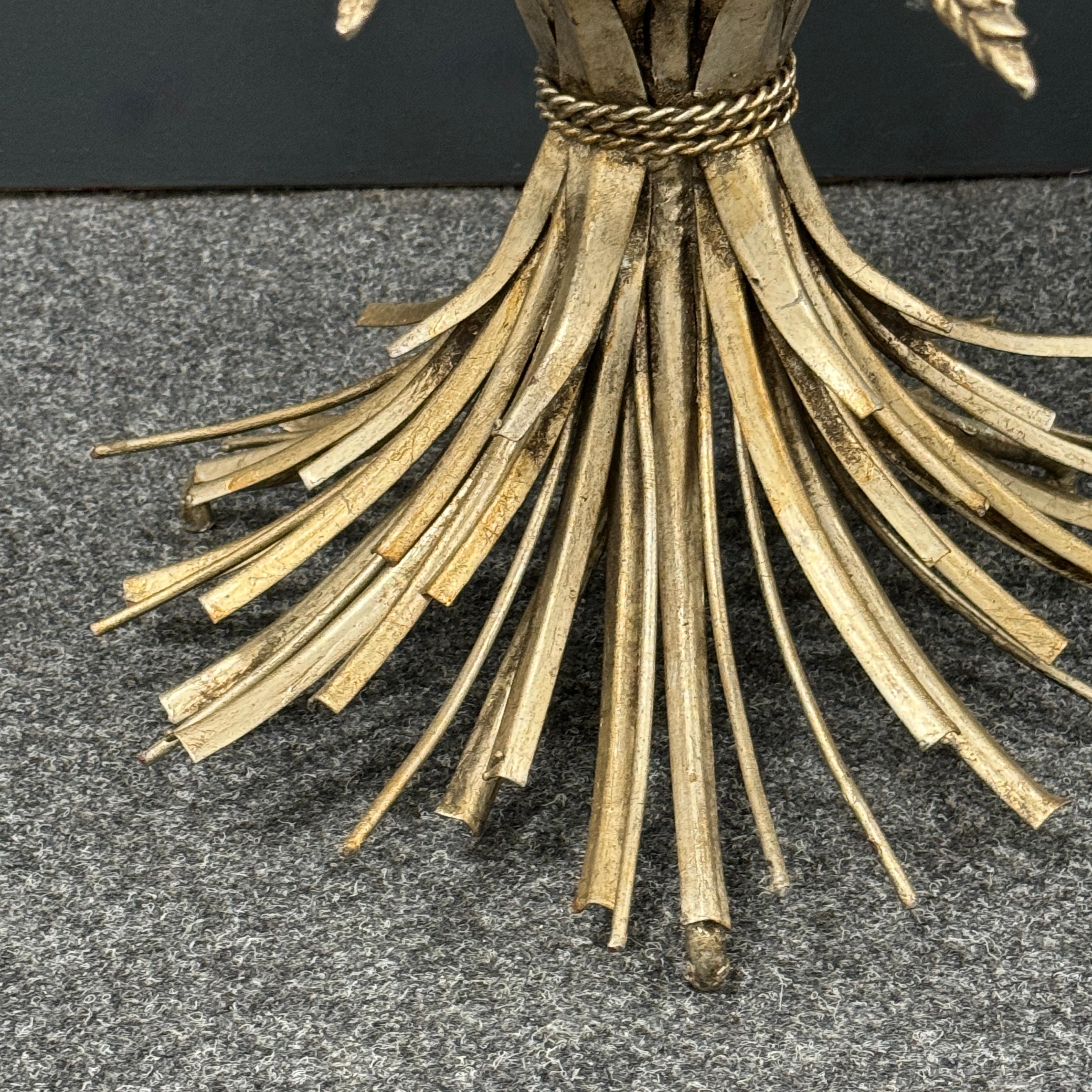 Sheaf of Wheat Hollywood Regency Coco Chanel Table Base by Koegl, 1960s, Germany 5