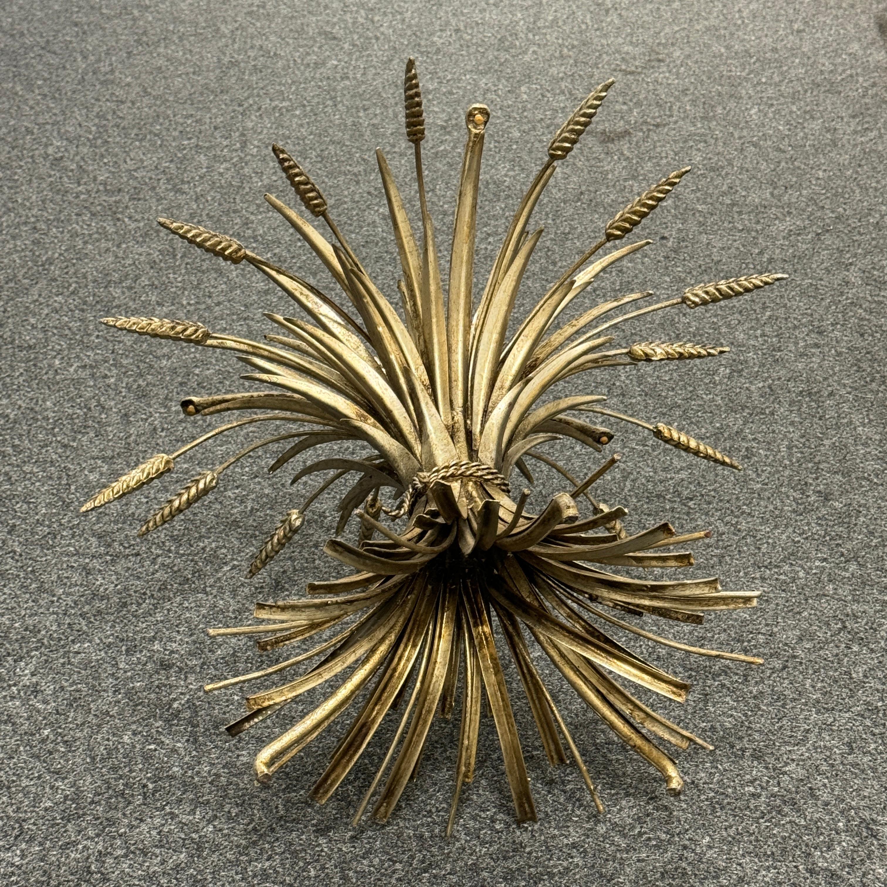 Sheaf of Wheat Hollywood Regency Coco Chanel Table Base by Koegl, 1960s, Germany 9