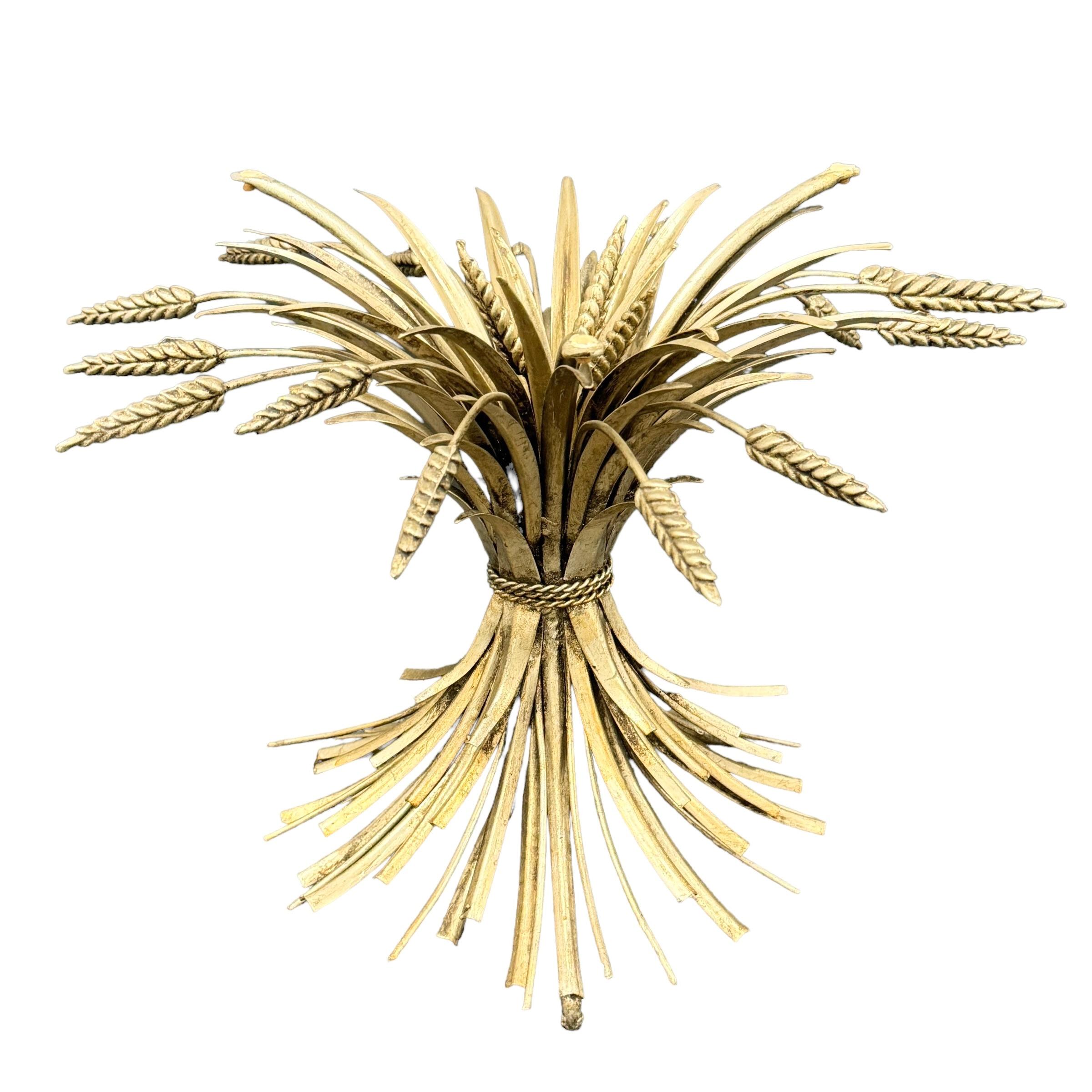 Sheaf of Wheat Hollywood Regency Coco Chanel Table Base by Koegl, 1960s, Germany 11