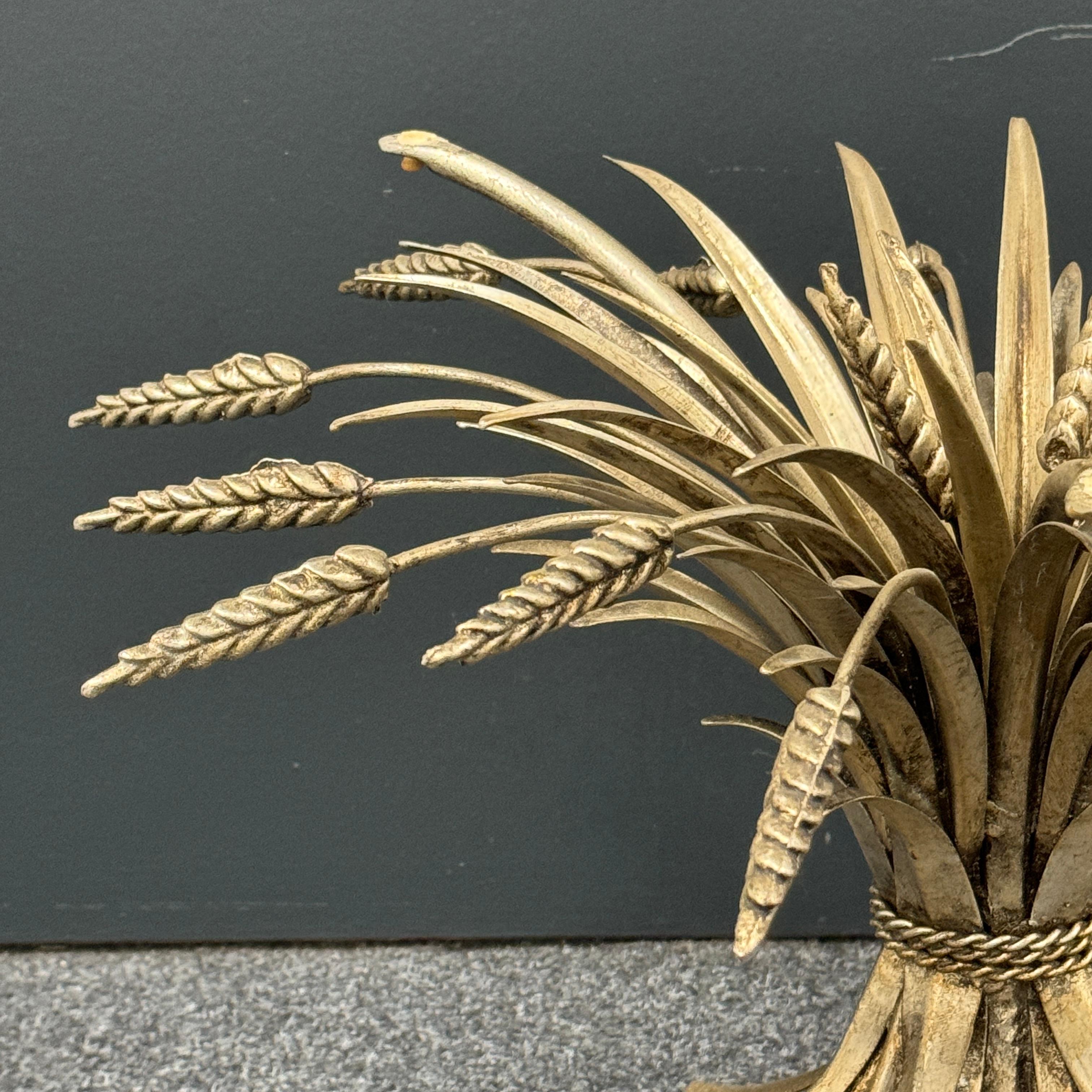 Sheaf of Wheat Hollywood Regency Coco Chanel Table Base by Koegl, 1960s, Germany 1