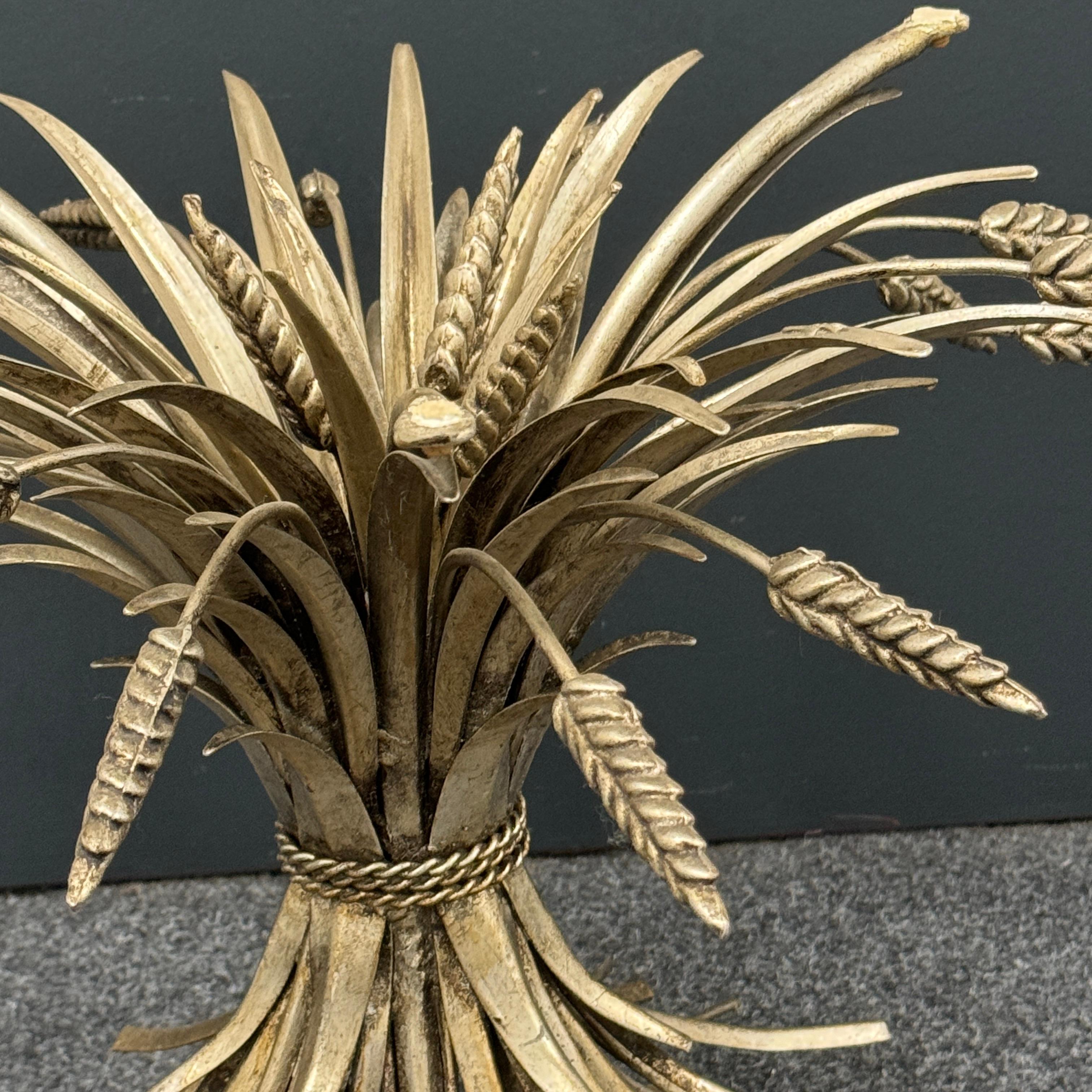 Sheaf of Wheat Hollywood Regency Coco Chanel Table Base by Koegl, 1960s, Germany 2