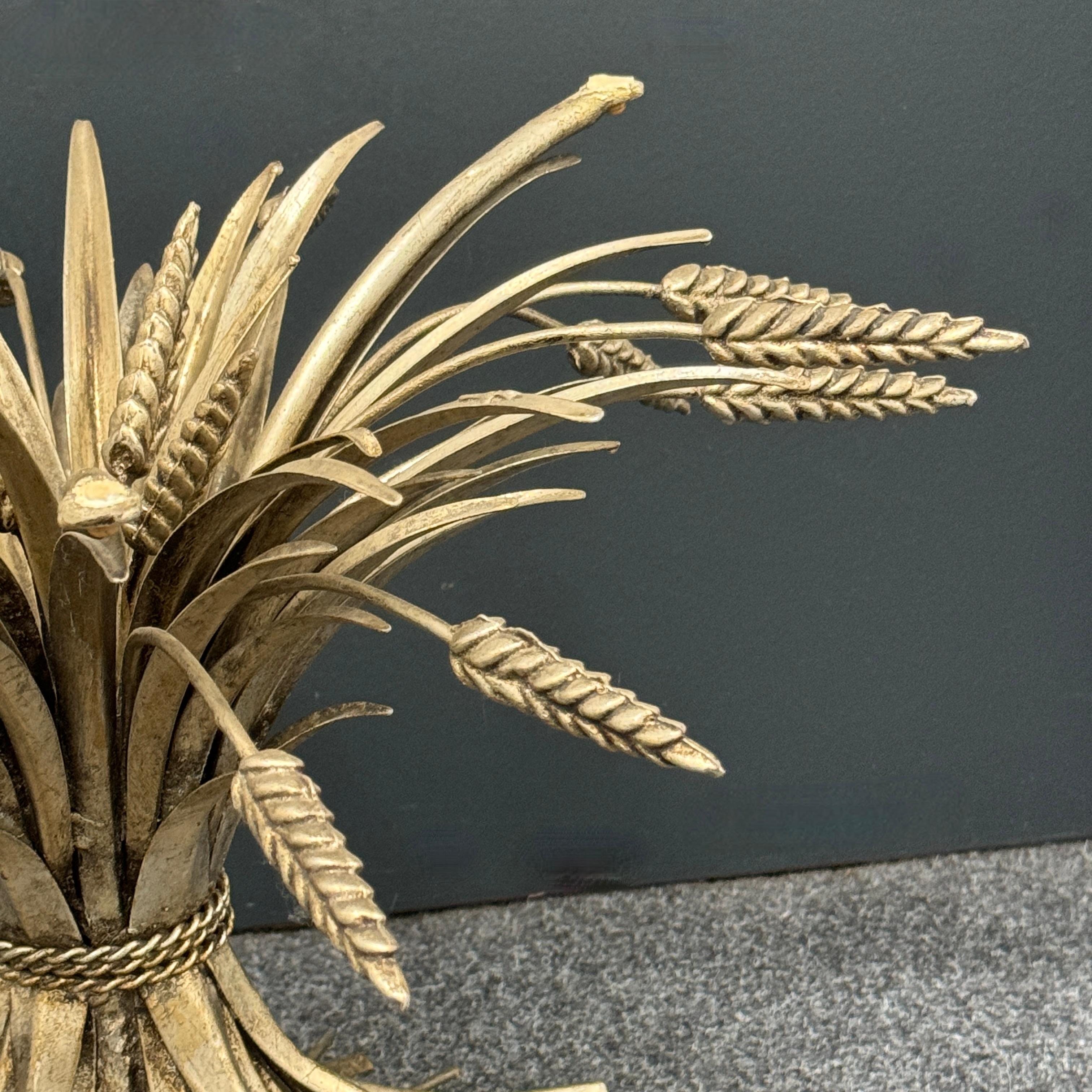 Sheaf of Wheat Hollywood Regency Coco Chanel Table Base by Koegl, 1960s, Germany 3