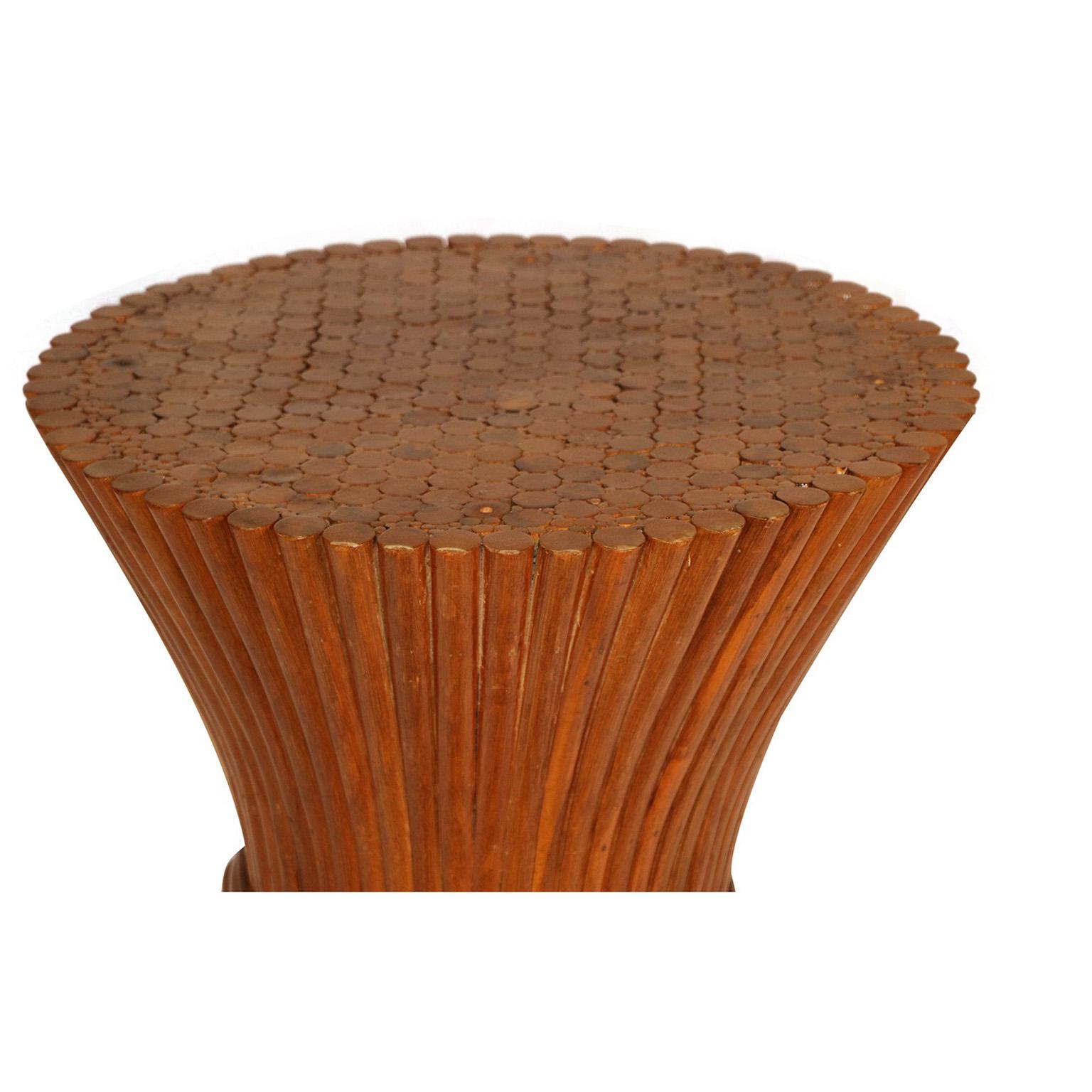 Sheaf of Wheat Rattan Dining Table and Chairs 2
