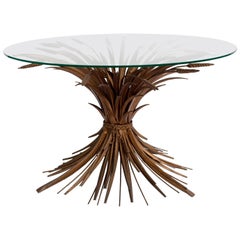Sheaf of Wheat Side Table Cocktail Table