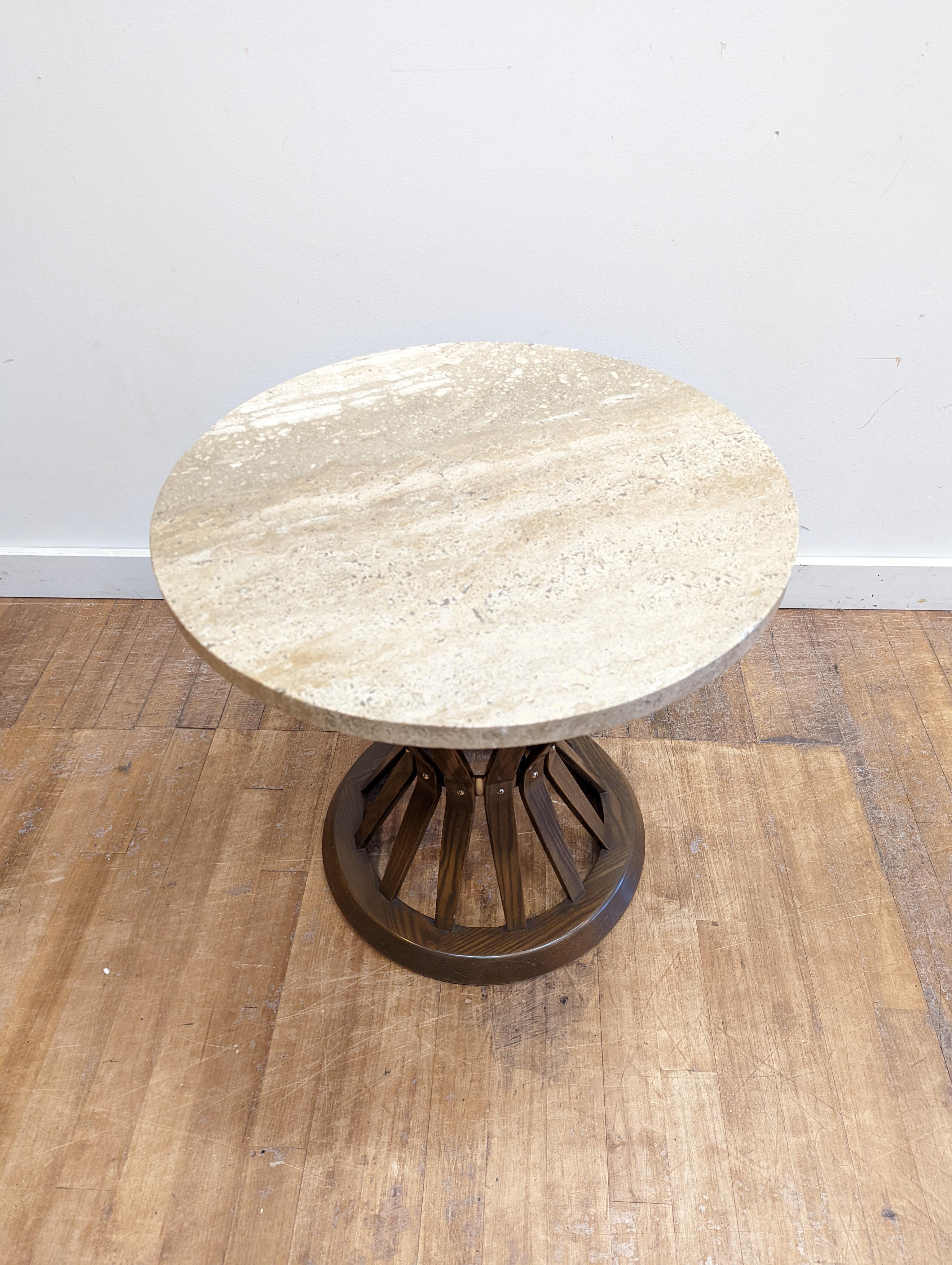 Mid-Century Modern Sheaf of Wheat Table by Edward Wormley Dunbar