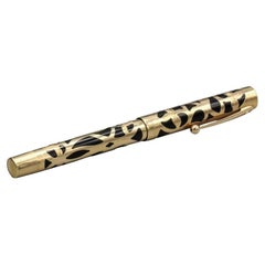 Sheaffer "1924" Nostalgia Limited Edition 14k Gold Overlay Stylo plume avec boîte