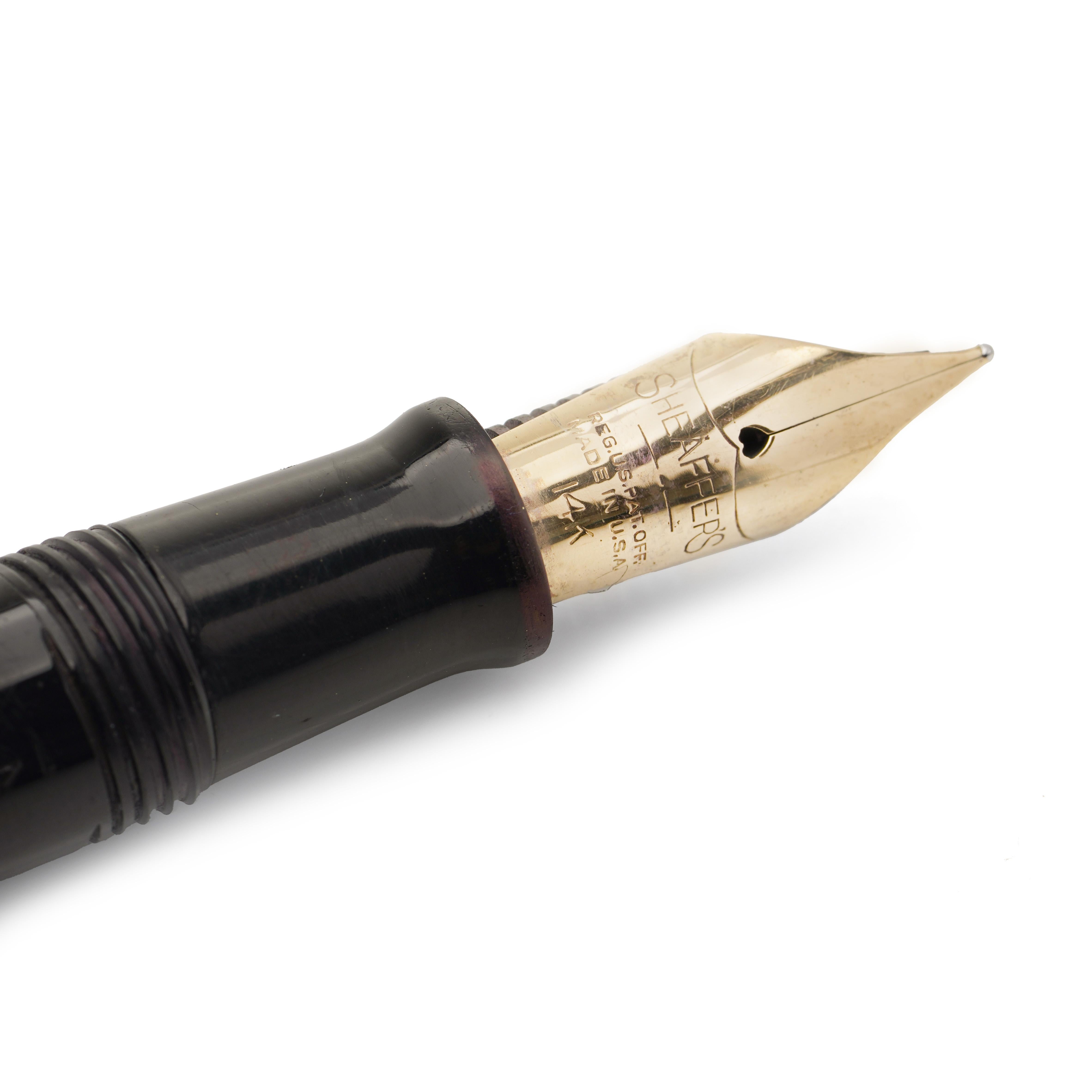 Sheaffer Nostalgia Füllfederhalter mit 14kt Goldfeder im Angebot 2
