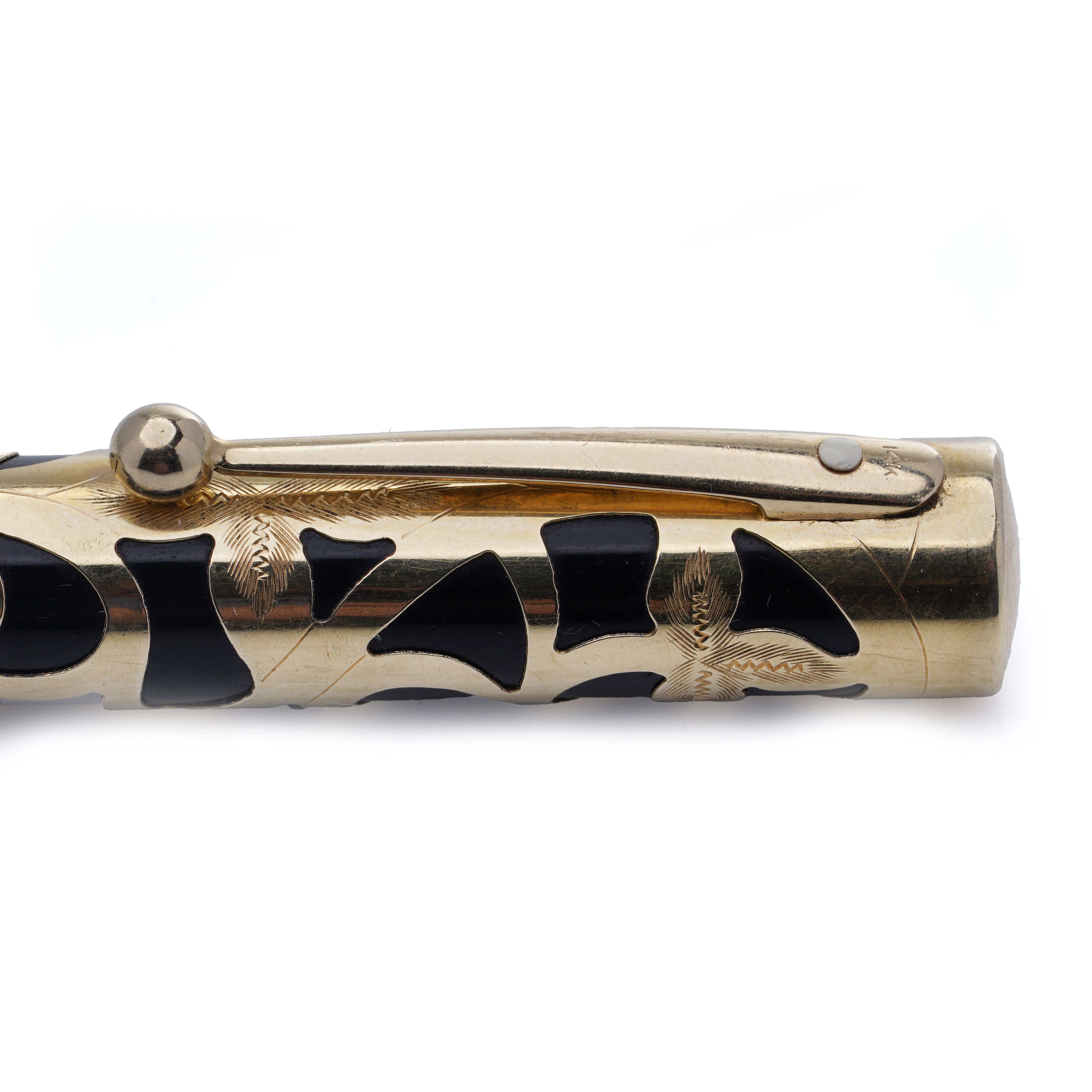 Sheaffer Nostalgia Füllfederhalter mit 14kt Goldfeder im Angebot 4
