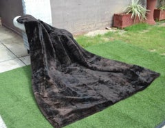 Sheared Beaver King Size Blanket