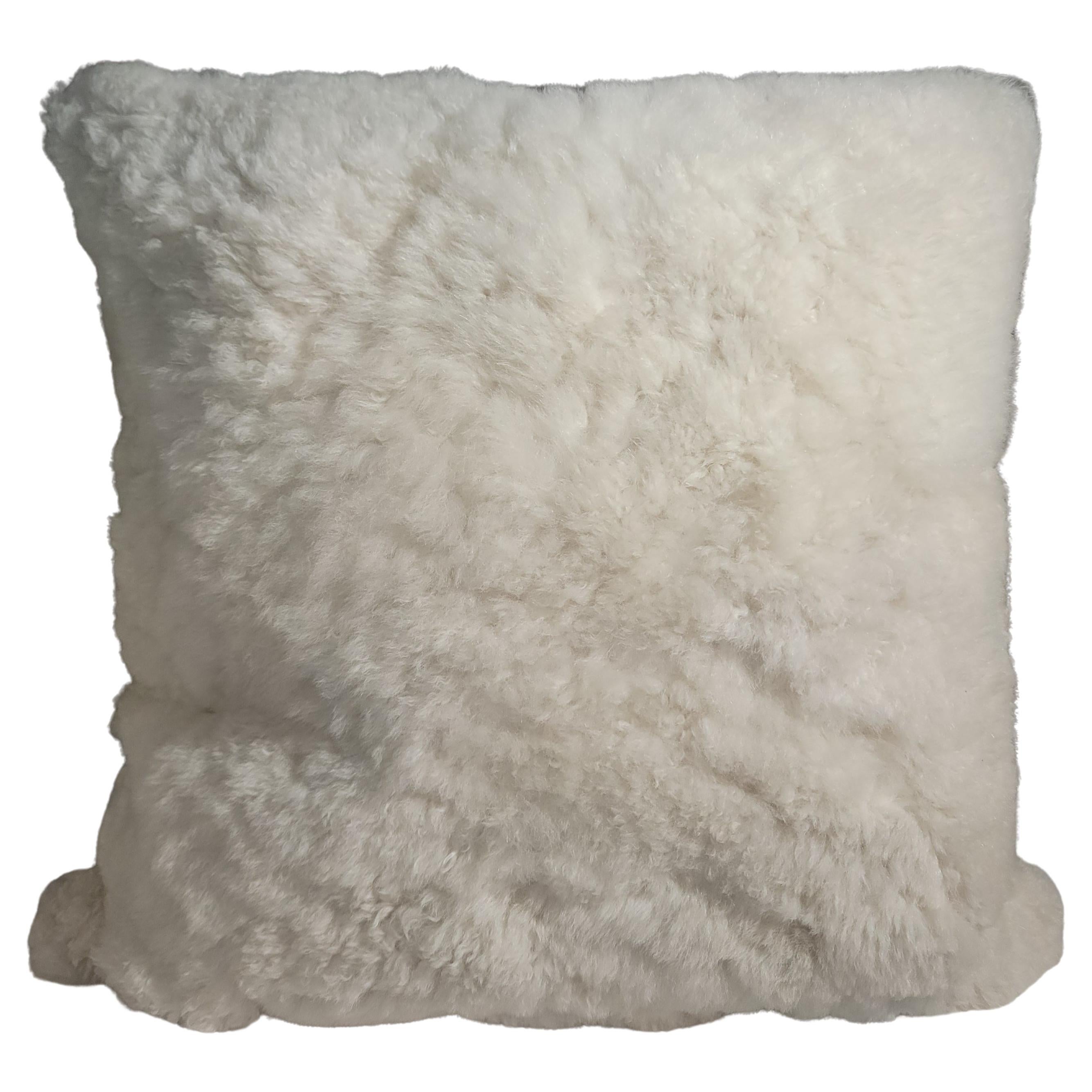 Shearing Pillow From Sheep Skin