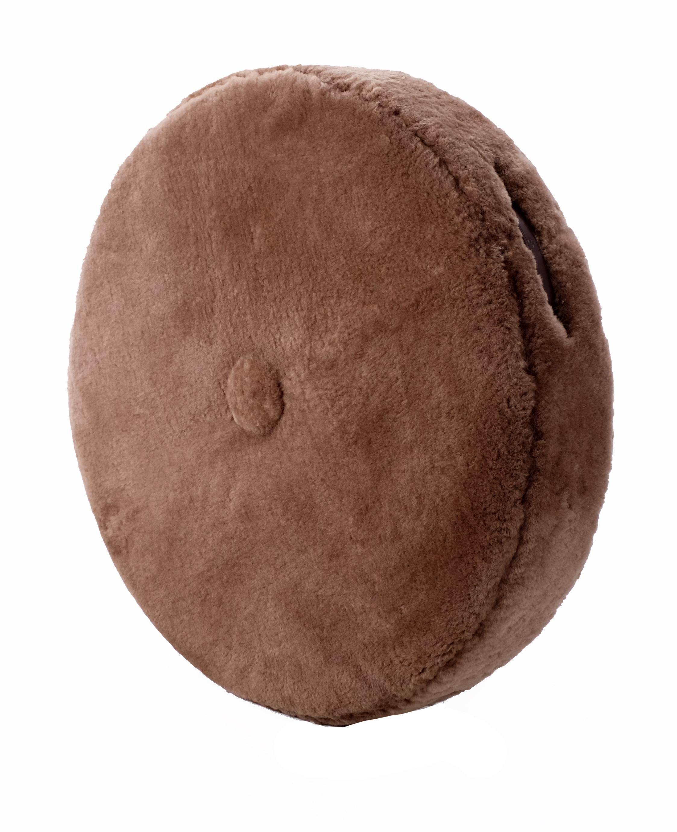 Moderno Cuscino da terra Shearling 30