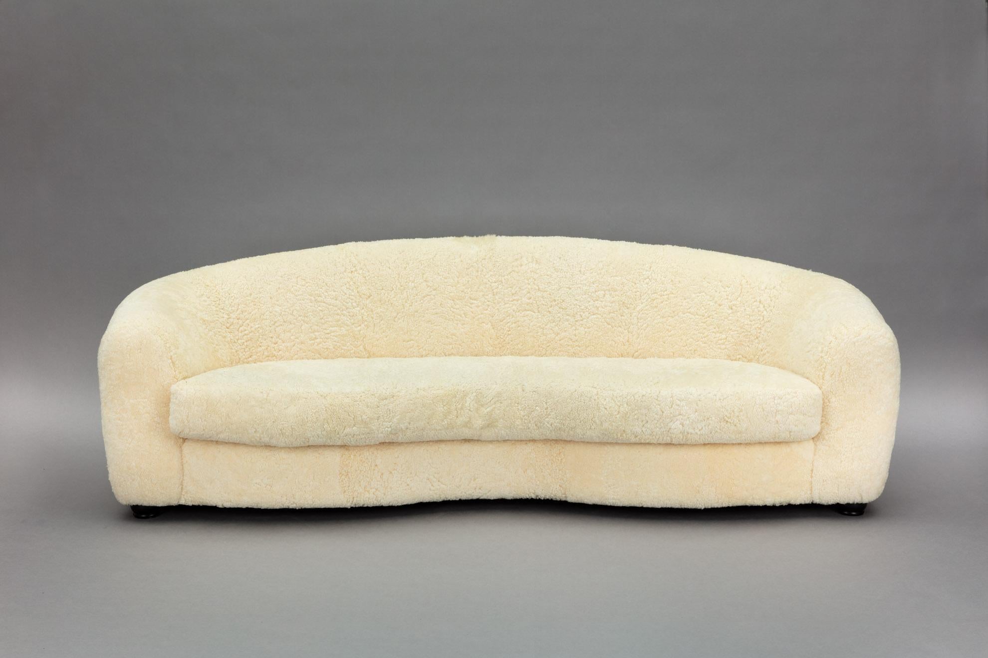 shearling couch
