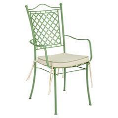 Shedir - Italian Outdoor Dining Chair in Hand-Forged Metal