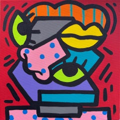 Sheefy Face (Blue Dots)